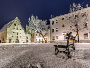FOTO: Víkendová sněhová nadílka potěšila nejednoho Jihočecha