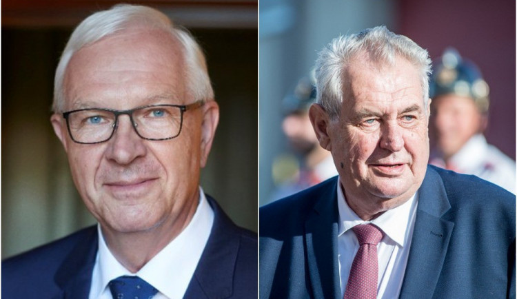 Prezidentští kandidáti Jiří Drahoš a Miloš Zeman