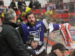 Emotivní hádka na trestné lavici mezi kapitánem Havířova Jiřím Krislem (na snímku) a Petrem Vampolou