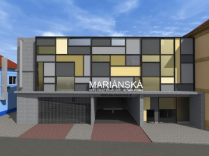 Nový komplex v bývalých Mariánských kasárnách v Budějcích nabídne 160 parkovacích míst