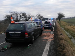 Dnešní dopravní nehoda u Pištína.