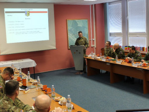 Během prezentace byli hosté seznámeni se strukturou, úkoly či záměrem společných výcvikových aktivit v letech 2018 a 2019