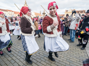 Masopust i letos ovládl centrum Budějc.