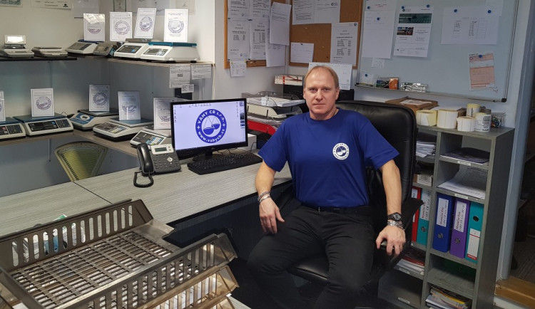 Jednatel společnosti Váhy CB Roman Holler.