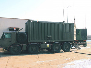 Místo velení palebné baterie PU PoSy.