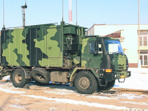 Místo řízení palby RACCOS.