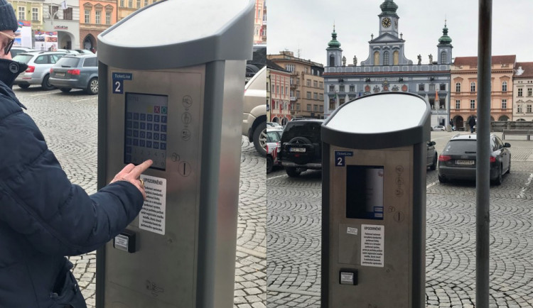 Nový automat na náměstí Přemysla Otakara II.