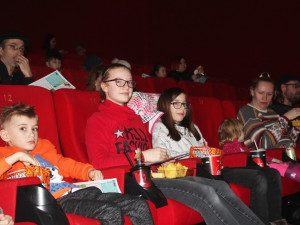 Únorová Dětská neděle v multikině CineStar Čtyři Dvory v Českých Budějovicích.