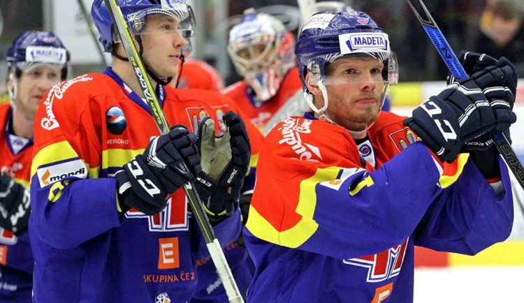 Václav Nedorost jako hrdina včerejšího zápasu.