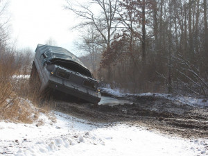 Jízdy v terénu.