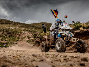 Rozmary počasí v Bolivii soutěžící opět prověřily.