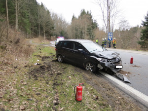 Senior havaroval u Dolního Dvořiště. Lékaři ho převezli do nemocnice