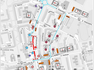 Plánovaná uzavírka.