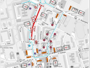 Plánovaná uzavírka.