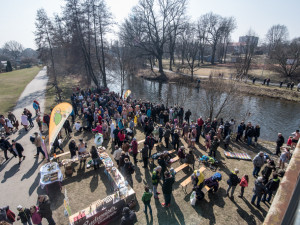 Promrzlé pijavice ukončili otužovací sezonu posledním ponorem do Malše.