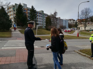 Českokrumlovští policisté dohlížejí na přechody pro chodce