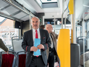 Mluvčí dopravního podniku Viktor Lavička.