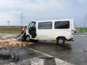 Nehoda u Let na Písecku.