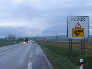 Nehoda u Let na Písecku.