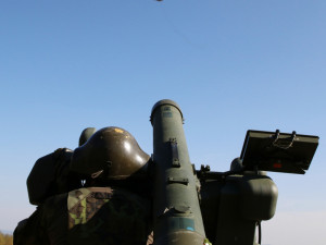 Vzdušného protivníka simulovaly vojákům letouny Vzdušných sil AČR.