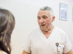 Primář Transfúzního oddělení Nemocnice České Budějovice Petr Biedermann.