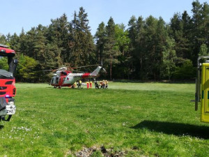 Mezi železničními stanicemi Vrábče a Křemže, u Mříče na Českokrumlovsku, se ve čtvrtek 3. května, srazily dva osobní vlaky.