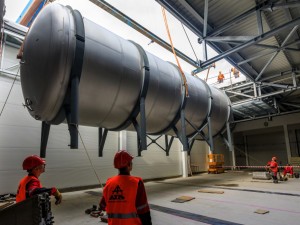 Budvar Tank v montážním otvoru