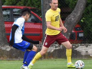 Na letním turnaji v Olešníku nastoupil v týmu kamaráda Zbyňka Rysa.