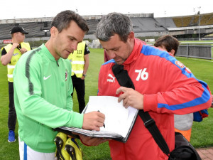 Lafata chystá po exhibici v Olešníku i autogramiádu.