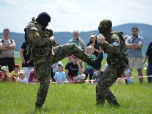 Součástí programu budou ukázky vojenského bojového umění MUSADO MCS. Zdroj: archív 25. protiletadlového raketového pluku.