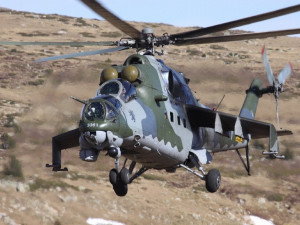 Zájemci si budou moct zblízka prohlédnout vrtulník Mi-24. Zdroj: Jan Kouba, Ministerstvo obrany,