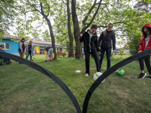 Sportovní den v budějckém Centru Bazalka