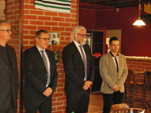 Hejtmanka se sešla s úspěšnými staršími dorostenci hokejového Motoru.