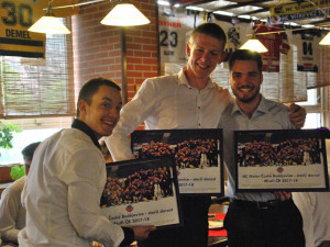 Hejtmanka se sešla s úspěšnými staršími dorostenci hokejového Motoru.