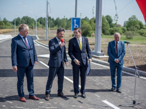 Slavnostní otevření propojky Máj a Vltava.