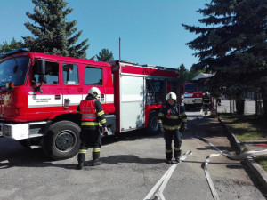 Děti z mateřské školky v Jindřichově Hradci si nacvičili evakuaci
