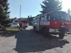 Děti z mateřské školky v Jindřichově Hradci si nacvičili evakuaci