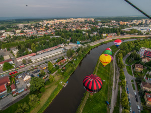 FOTO: Balony brázdily nebe nad Budějcemi