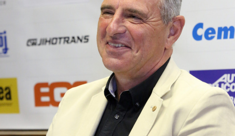 Prezident českobudějovického volejbalového klubu Jan Diviš.