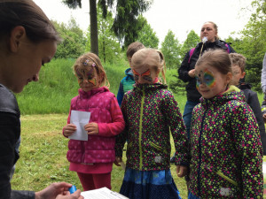 O soutěž v parku je mezi dětmi každoročně zájem.