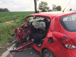 Řidička zemřela při nehodě tří osobních aut a kamionu v úterý 29. května na silnici u Štěpánovic na Českobudějovicku.