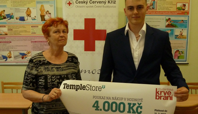 Výherce krvebraní 2018.