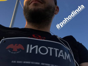 Filip si hodil pózičku.