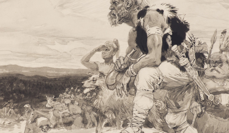 Ilustrace od Františka Kupky.