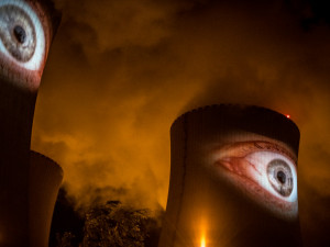 Velký noční hlídač na Temelíně.