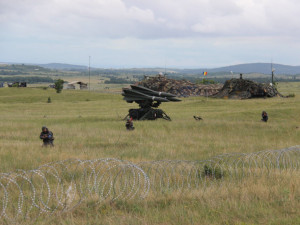 Reakce rumunské jednotky na napadení nepřímou palbou.