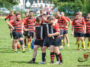 Českobudějovičtí ragbisté porazili v poslením jarním utkání Karlovy Vary 50:19.