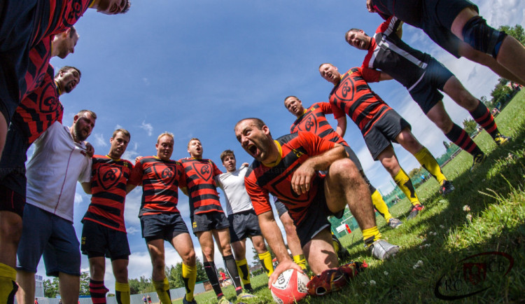 Českobudějovičtí ragbisté porazili v poslením jarním utkání Karlovy Vary 50:19.