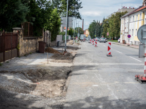 Uzavírka frekventované budějcké křižovatky.