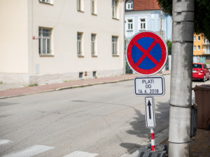 Uzavírka frekventované budějcké křižovatky.